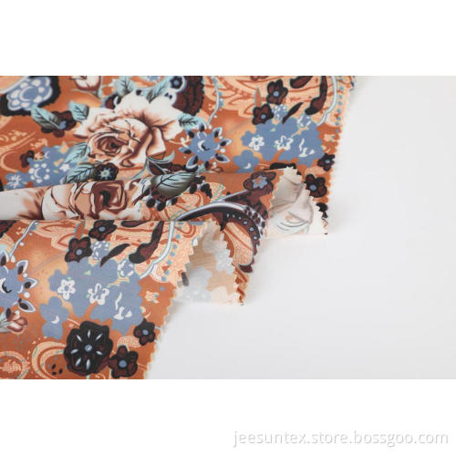 Fashion Textile Fabric Viscose Print Fabric